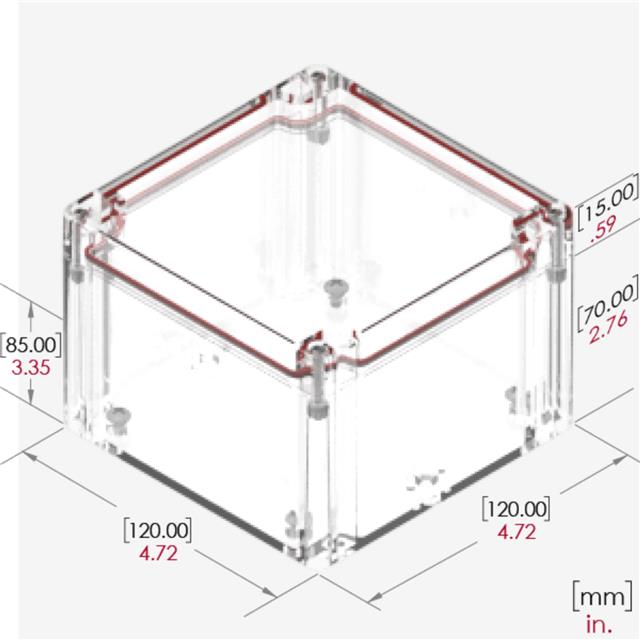 RB55P06C28C Serpac  Boîtes